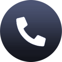 dark blue gradient call button